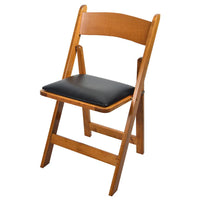 Thumbnail for Kestell Maple Folding Chairs - Vinyl