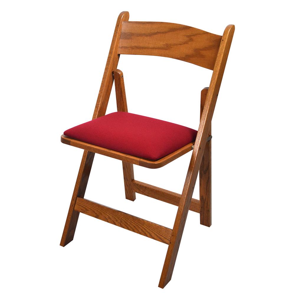 Kestell Oak Folding Chairs