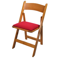 Thumbnail for Kestell Maple Folding Chairs - Billiard Fabric
