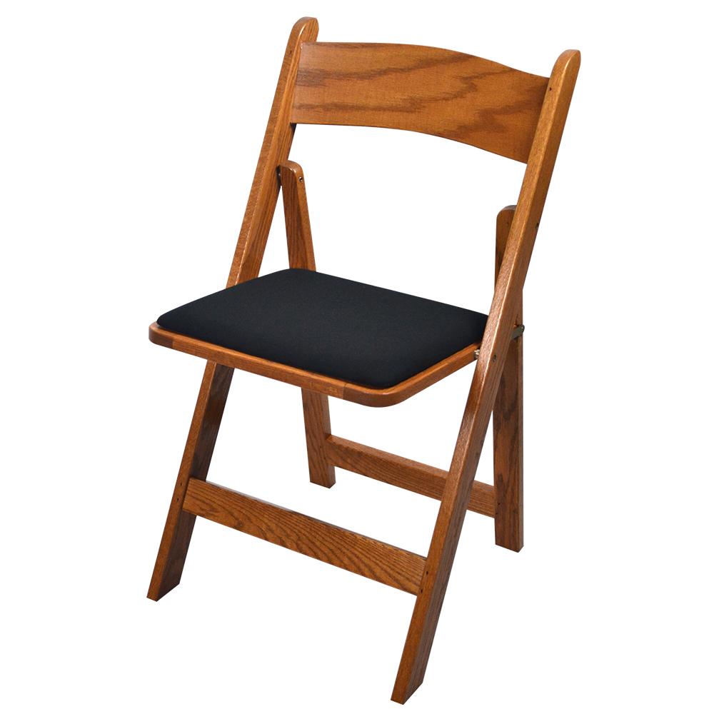 Kestell Oak Folding Chairs