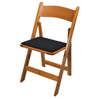 Thumbnail for Kestell Maple Folding Chairs - Billiard Fabric