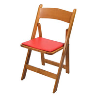 Thumbnail for Kestell Maple Folding Chairs - Vinyl