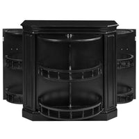 Thumbnail for RAM game room BRCB1 BLK bar cabinet with spindle Open