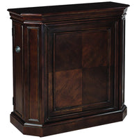 Thumbnail for RAM game room BRCB1 CAP bar cabinet with spindle side angle