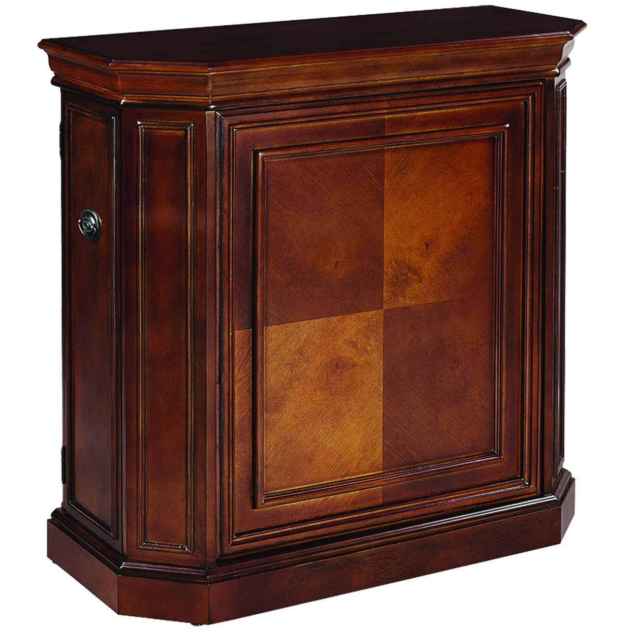 RAM game room BRCB1 CN bar cabinet with spindle side angle
