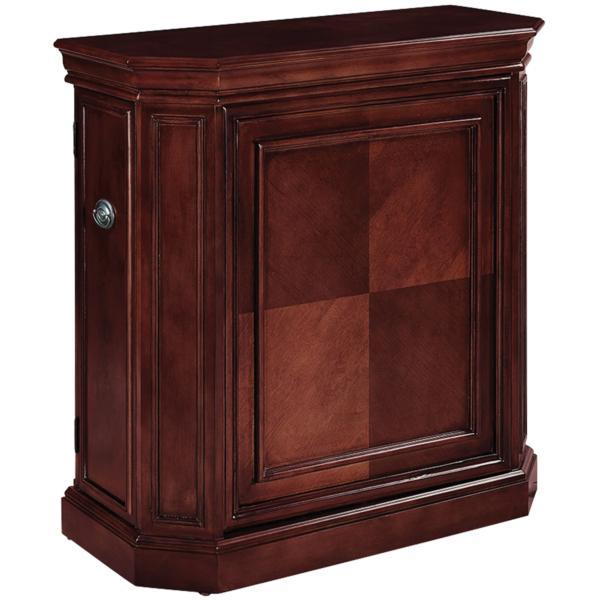RAM game room BRCB1 ET bar cabinet with spindle side angle