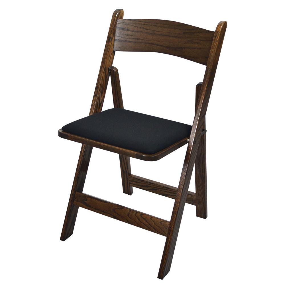 Kestell Oak Folding Chairs