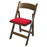 Thumbnail for Kestell Maple Folding Chairs - Billiard Fabric