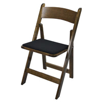 Thumbnail for Kestell Maple Folding Chairs - Billiard Fabric