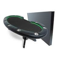Thumbnail for BBO The Lumen HD Poker Table Velveteen Black With Dining Top