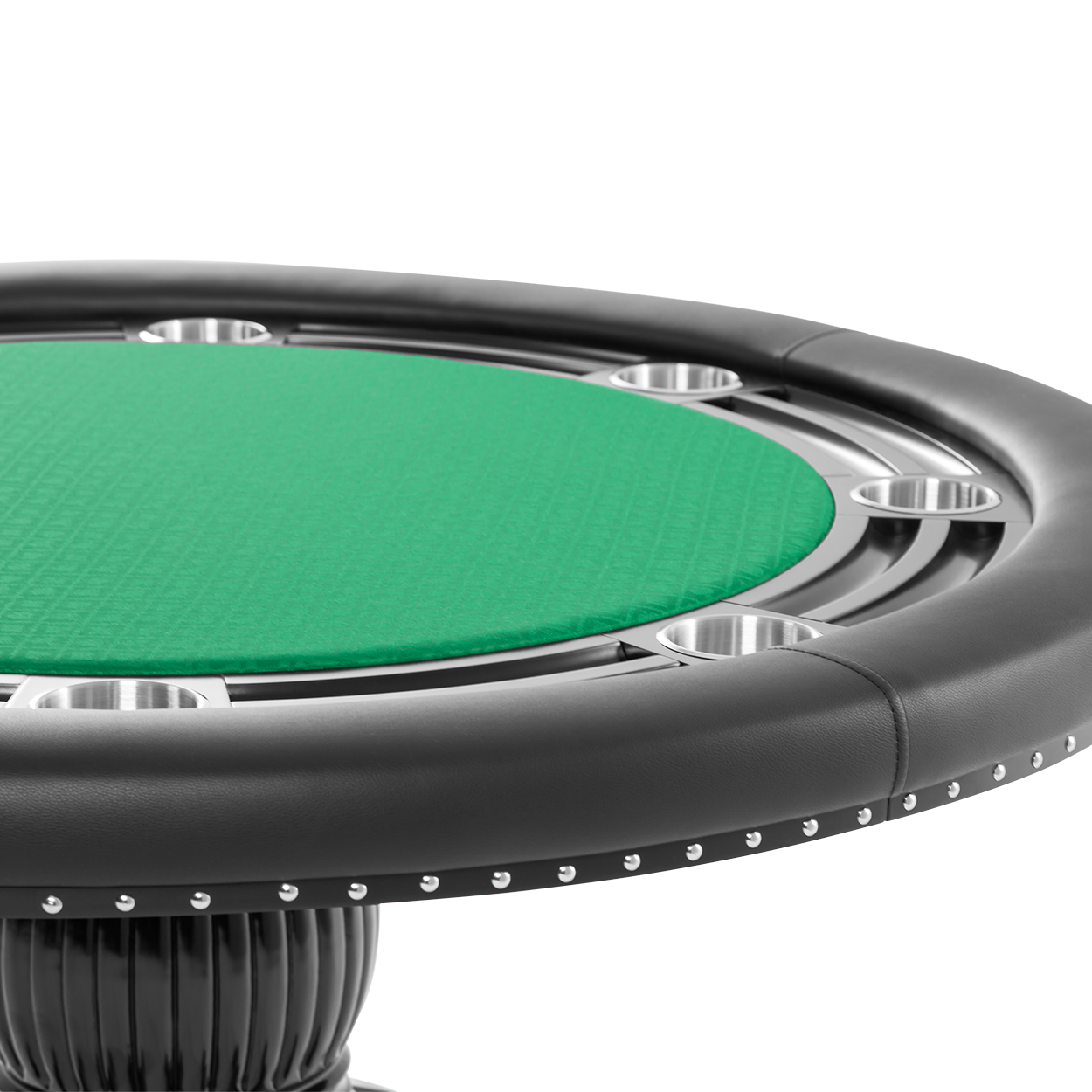 BBO The Nighthawk Poker Table Speed Suit Green Cup Holder