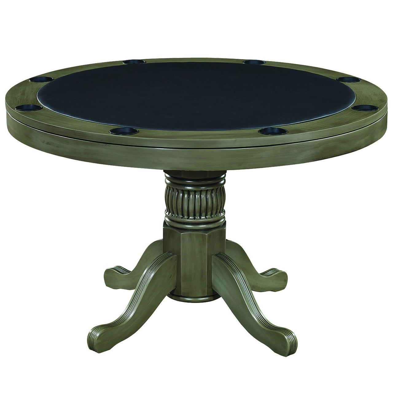 ram game room 48 texas holdem game table gtbl48-Slate poker setup