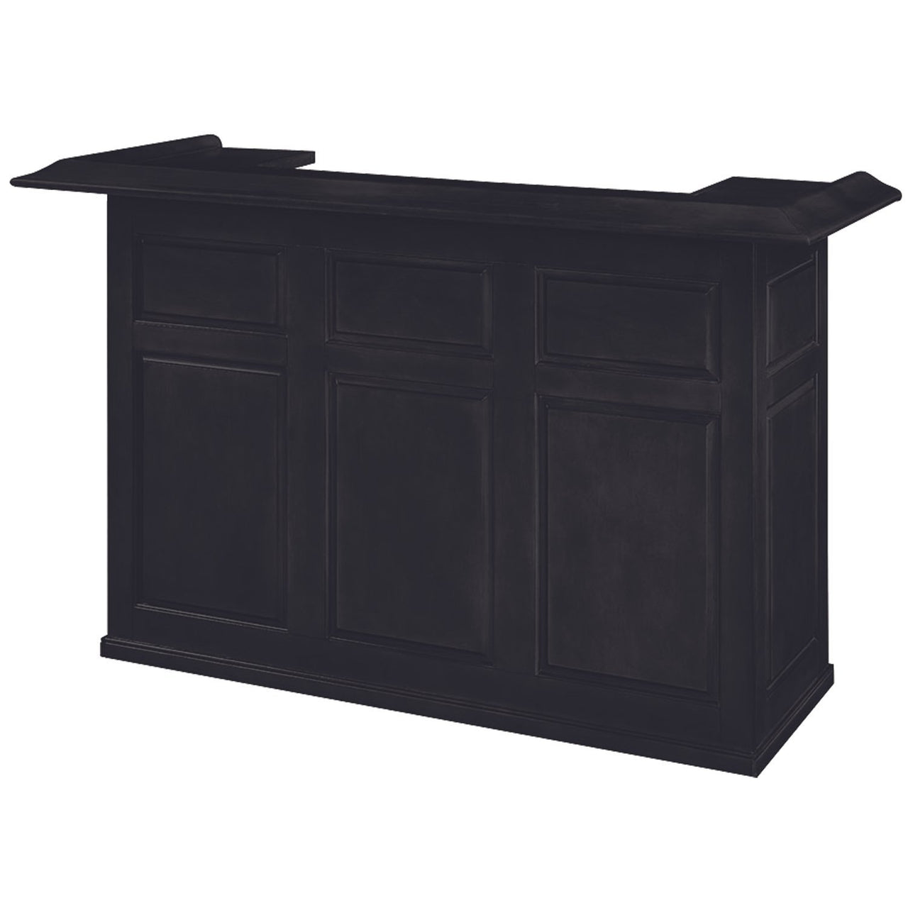ram game room DBAR72 BL home bar angled