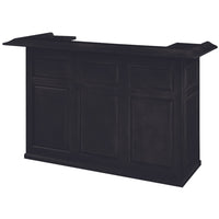 Thumbnail for ram game room DBAR72 BL home bar angled