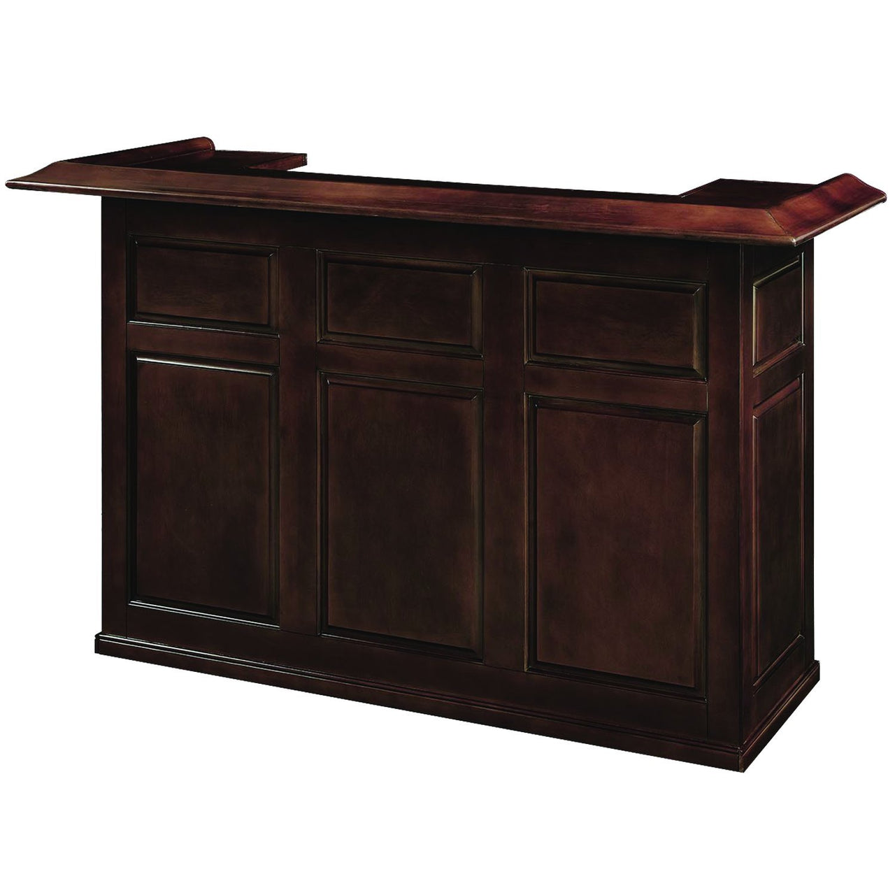 ram game room DBAR72 CAP home bar angled