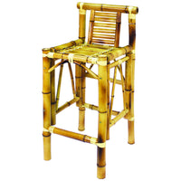 Thumbnail for ram game room bamboo tiki bar stools
