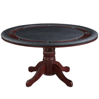 Thumbnail for ram game room gtbl60 texas holdem game table with dining top English Tudor