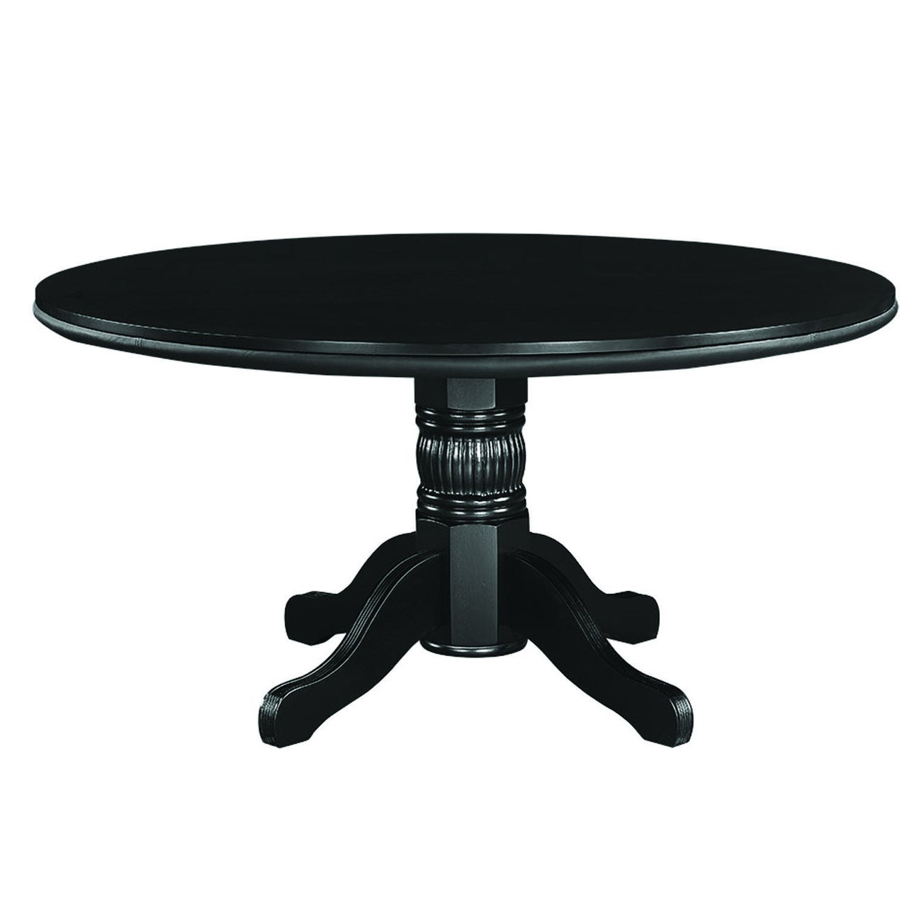 ram game room gtbl60 texas holdem game table with dining top black dining setup