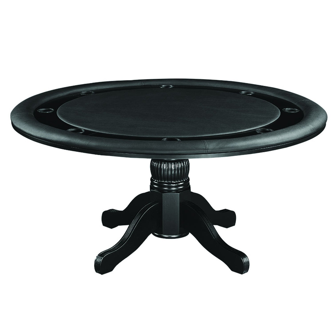 ram game room gtbl60 texas holdem game table with dining top black