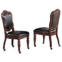 Thumbnail for sunset trading bellagio Upholstered gaming and dining chair CR-87148-10-2