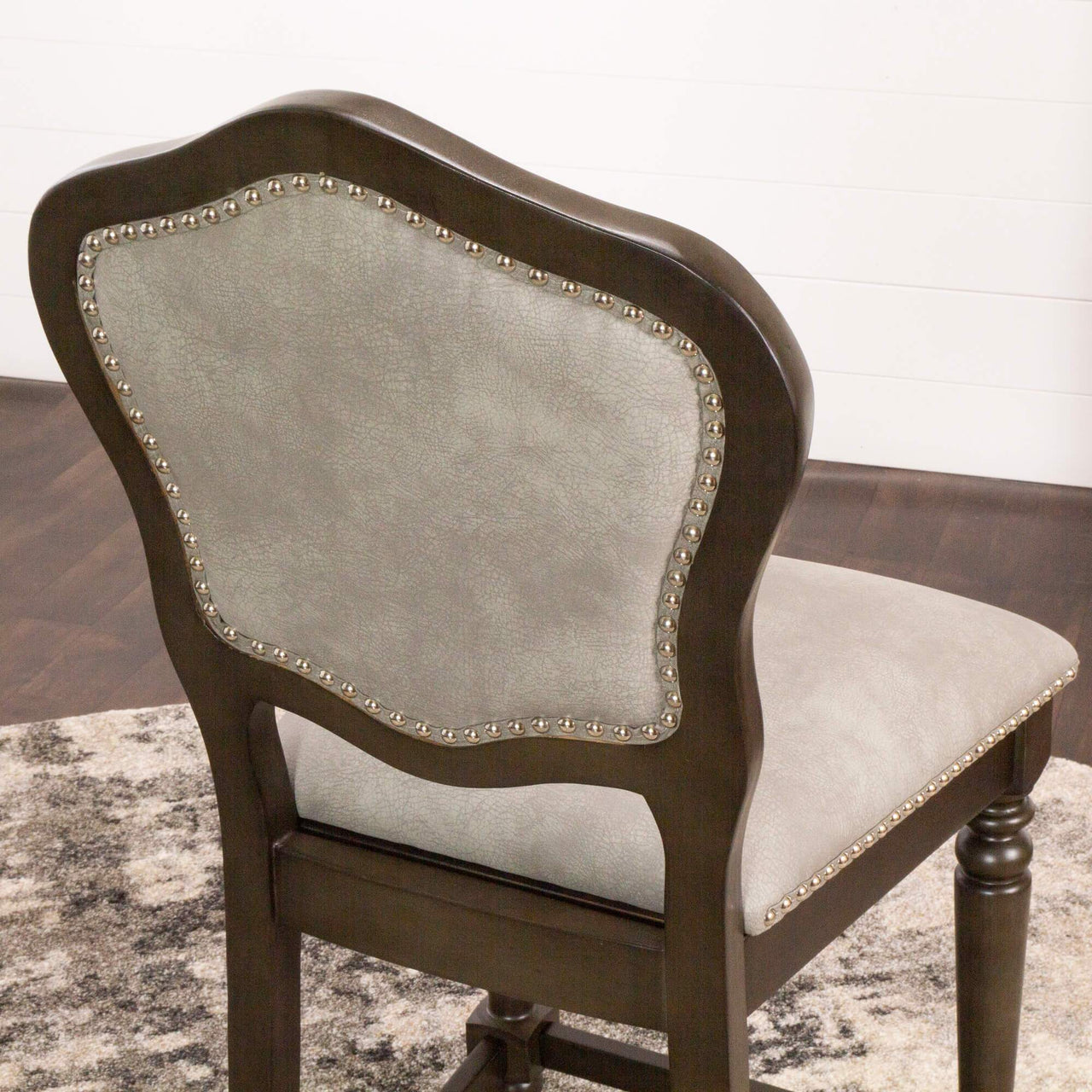 sunset trading vegas cr-87711-24-2 upholstered barstools back