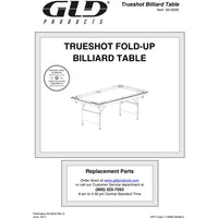 Thumbnail for Fat Cat Trueshot 6' Folding Billiard Table