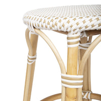 Thumbnail for Butler Specialty Designers Edge 9371415 Counter Stool Beige White Transitional Rattan