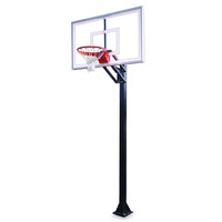 Thumbnail for First Team Champ In Ground Adjustable Basketball Goal Nitro BP