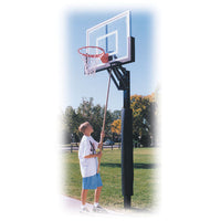 Thumbnail for First Team Champ In Ground Adjustable Basketball Goal Series Easy Adjust