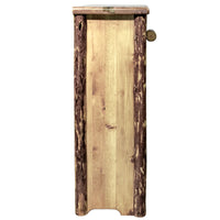 Thumbnail for Glacier Country Collection MWGCWR Wine Cabinet Stained Lacquered-Side