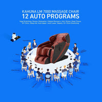 Thumbnail for Kahuna LM7000 massage chair 12 auto programs