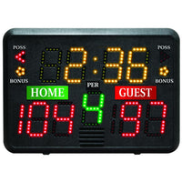 Thumbnail for first team ft805b portable tabletop scoreboard with battery power