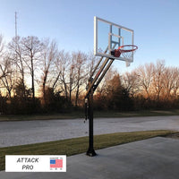 Thumbnail for frist team attack select in ground adjustable basketball goal ft1400select outdoor