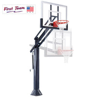 Thumbnail for first team attack select in ground adjustable basketball goal ft1400select leveling