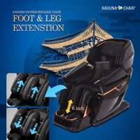 Thumbnail for kahuna em8500 Foot and legs extension massage chair