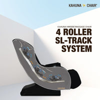 Thumbnail for Kahuna Limitless Slender 4 Roller SL-Track System Massage Chair