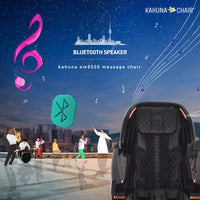 Thumbnail for kahuna massage chair em8500 with Bluetooth speaker