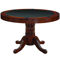 Thumbnail for ram game room 48 texas holdem game table gtbl48-Chestnut poker setup