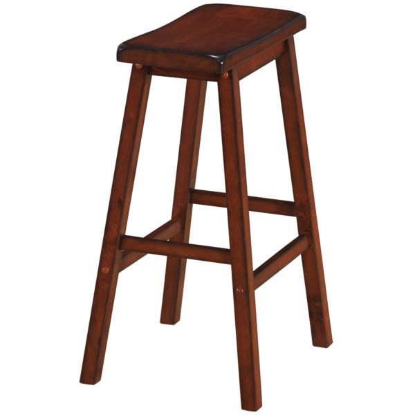 ram game room BSTL3 CN backless saddle seat barstool