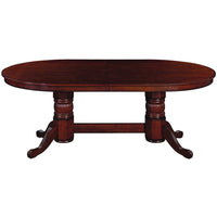 Thumbnail for ram game room gtbl84-wt texas holdem game table Chestnut with dining top full cover