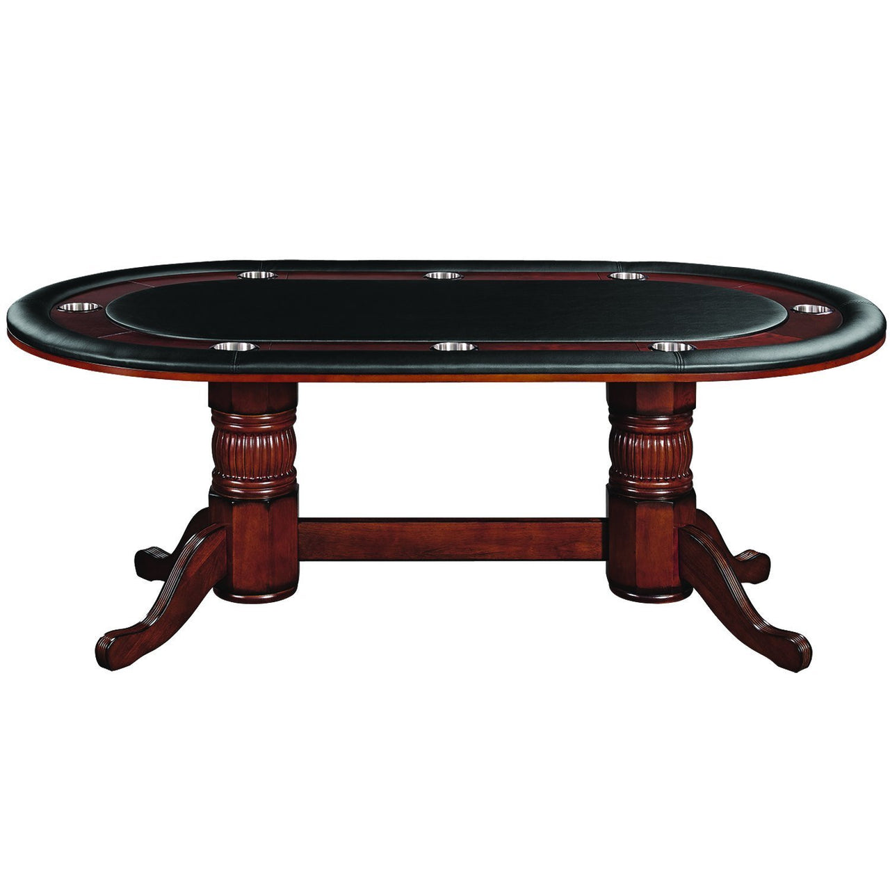 ram game room gtbl84-wt texas holdem game table Chestnut