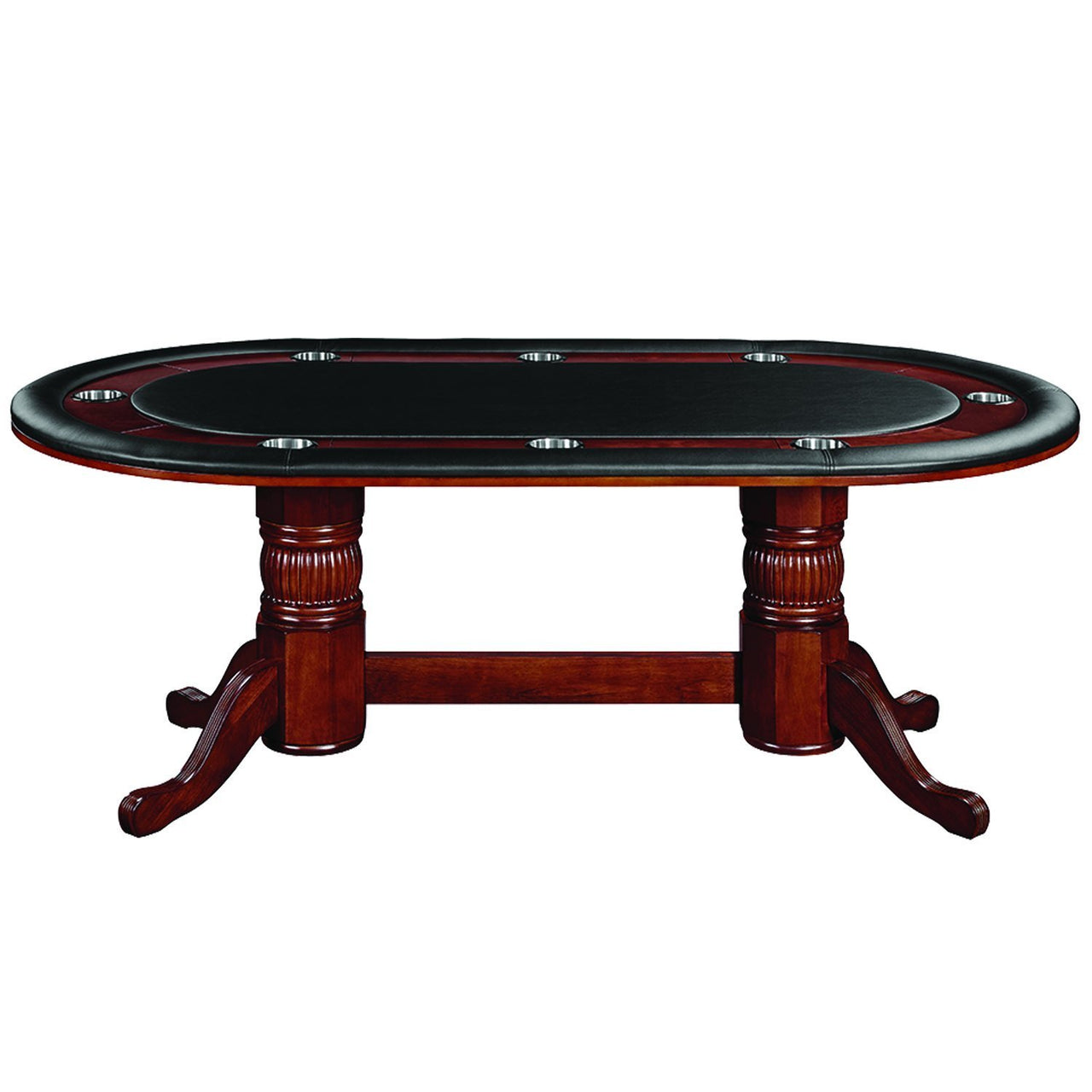 ram game room gtbl84-wt texas holdem game table English Tudor