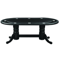 Thumbnail for ram game room gtbl84-wt texas holdem game table black